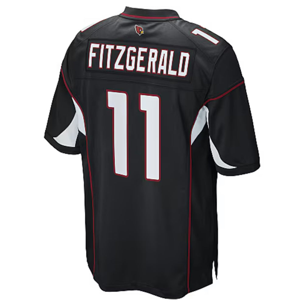 A.Cardinals #11 Larry Fitzgerald Player Black Game Ldoa Stitched Jerseys