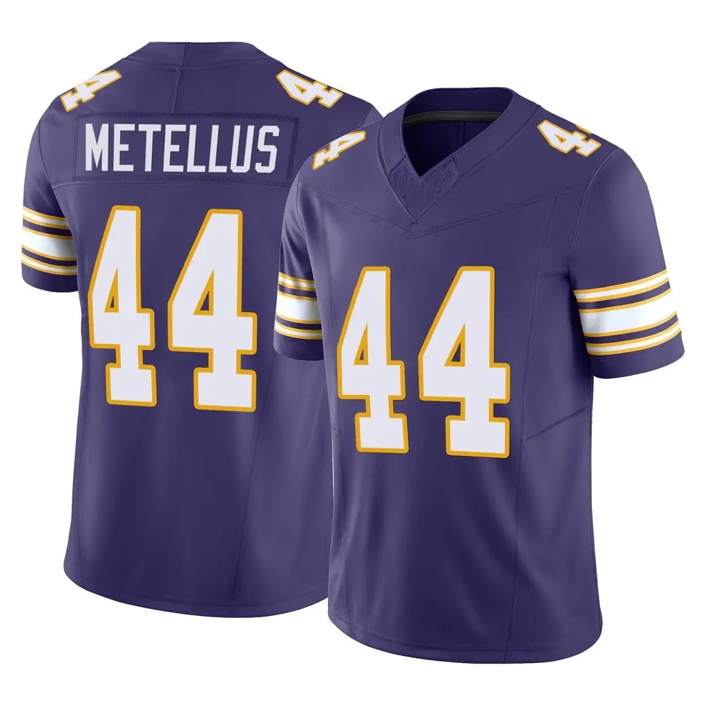 M.Vikings #44 Josh Metellus Player Purple Limited Classic Vapor F.U.S.E. Home Game Ldoa Stitched Jerseys