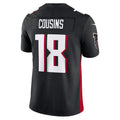A.Falcons #18 Kirk Cousins Player Black Vapor F.U.S.E. Limited Ldoa Stitched Jerseys