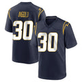 LA.Chargers #30 Alec Ingold Player Navy Home Game Ldoa Stitched Jerseys