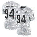 M.Dolphins #94 Jordan Phillips Player Arctic Camo Salute To Service Limited Game Ldoa Stitched Jerseys