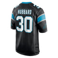 C.Panthers #30 Chuba Hubbard Player Black Game Ldoa Stitched Jerseys