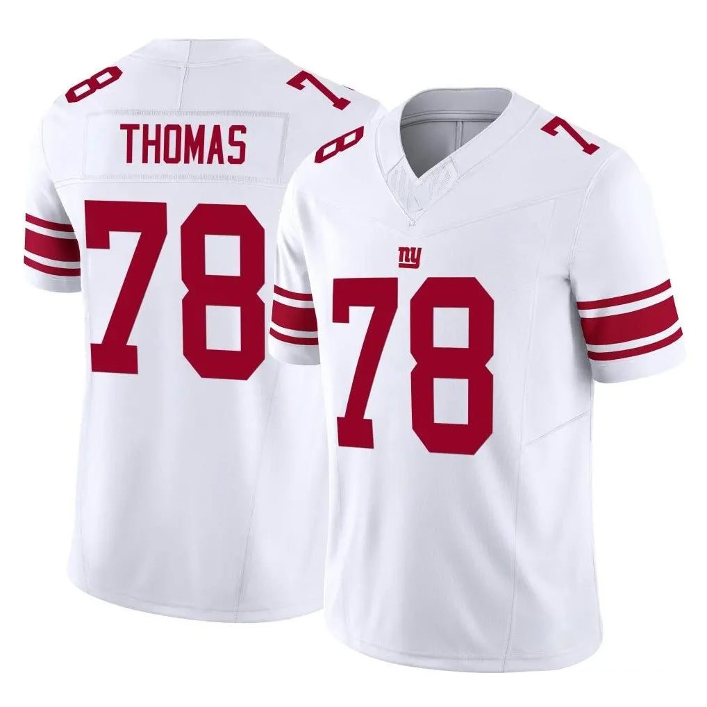NY.Giants #78 Andrew Thomas Player White Limited Vapor F.U.S.E. Home Game Ldoa Stitched Jerseys