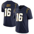 LA.Chargers #16 J.K. Scott Player Navy Limited Vapor Untouchable Home Game Ldoa Stitched Jerseys