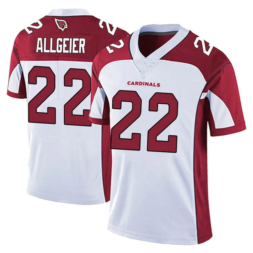 A.Cardinals #22 Tyler Allgeier Player White Vapor Limited Home Game Ldoa Stitched Jerseys