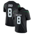 NY.Jets #8 Andre Cisco Player Stealth Black Limited Vapor Home Game Ldoa Stitched Jerseys