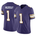 M.Vikings #1 Kyler Murray Player Purple Limited Classic Vapor F.U.S.E. Home Game Ldoa Stitched Jerseys