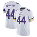 M.Vikings #44 Josh Metellus Player White Limited Vapor Untouchable Home Game Ldoa Stitched Jerseys