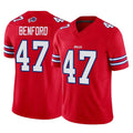 B.Bills #47 Christian Benford Player Red Vapor F.U.S.E. Limited Ldoa Stitched Jerseys