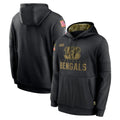 C.Bengals ## Bengals Blank Player Black Salute to Service Pullover Hoodies Limited Ldoa Stitched Jerseys