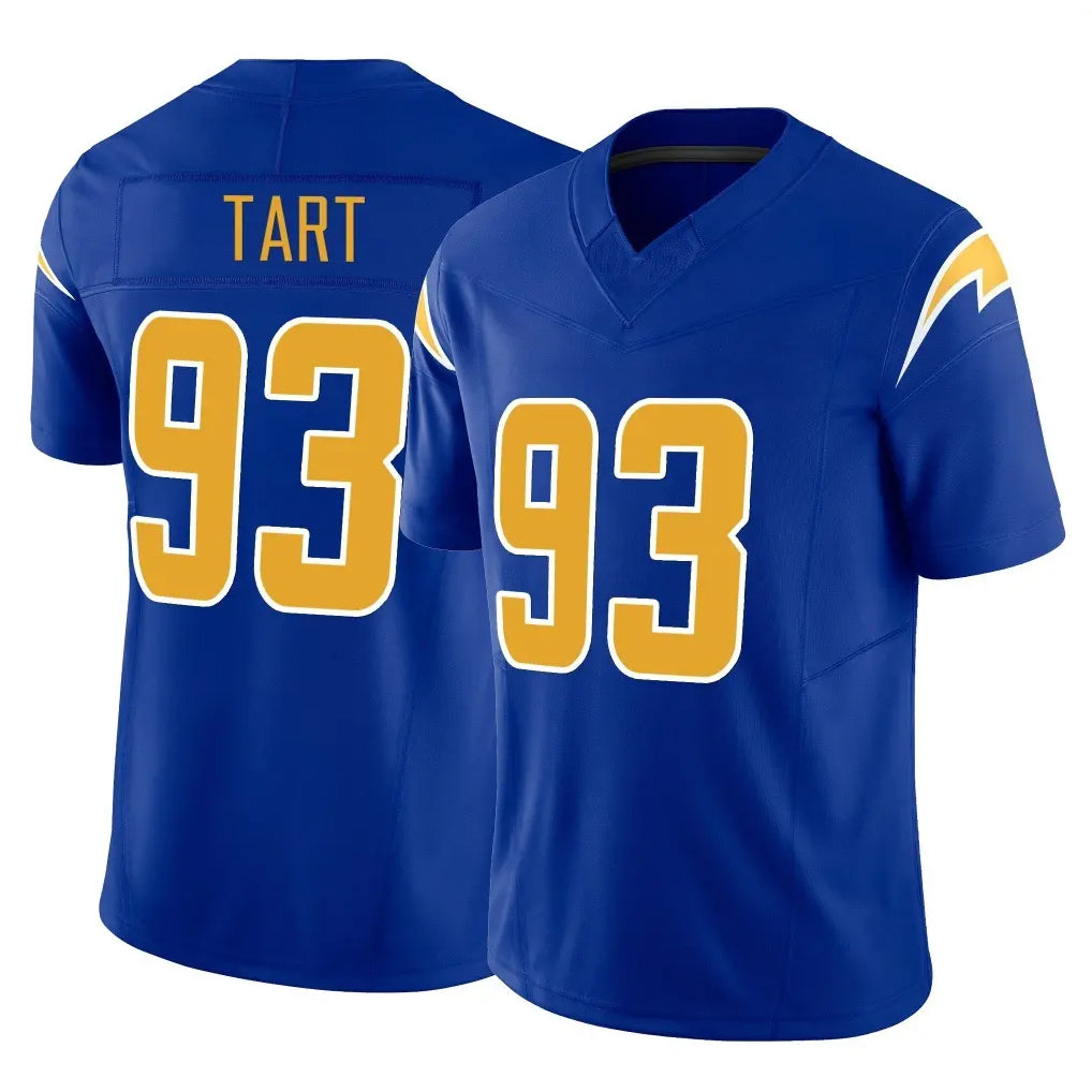 LA.Chargers #93 Teair Tart Player Royal Limited Vapor F.U.S.E. Home Game Ldoa Stitched Jerseys