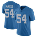 D.Lions #54 Alim McNeill Player Blue Limited Throwback Vapor Untouchable Ldoa Stitched Jerseys
