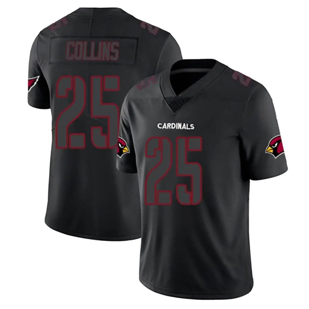 A.Cardinals #25 Zaven Collins Player Black Impact Limited Home Game Ldoa Stitched Jerseys