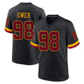 W.Commanders #98 Odafe Oweh Player Black Limited Home Game Ldoa Stitched Jerseys