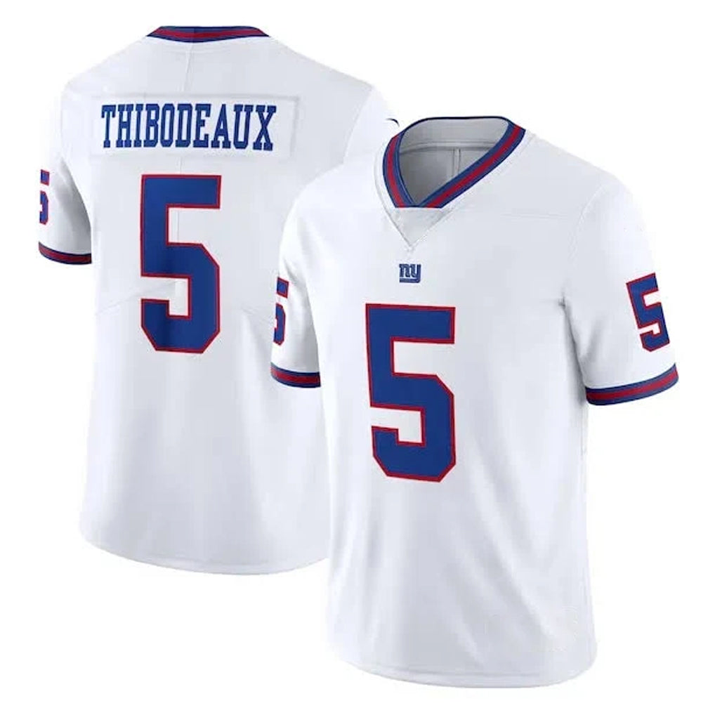 NY.Giants #5 Kayvon Thibodeaux Player White Color Rush Home Game Ldoa Stitched Jerseys