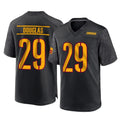 W.Commanders #29 Rasul Douglas Player Black Home Game Ldoa Stitched Jerseys