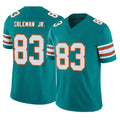 M.Dolphins #83 Kevin Coleman Jr. Player Aqua Limited Alternate Vapor F.U.S.E. Home Game Ldoa Stitched Jerseys