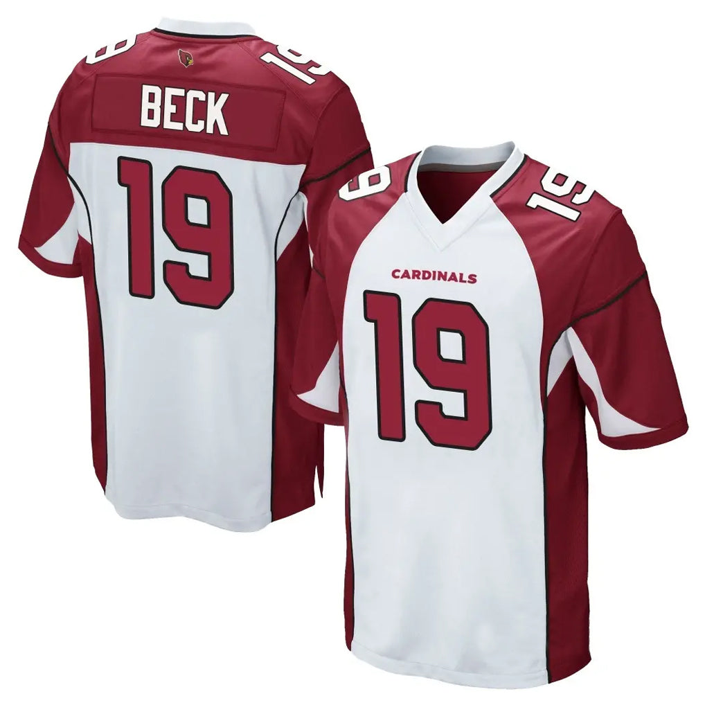 A.Cardinals #19 Carson Beck Player White Cardinal Home Game Ldoa Stitched Jerseys