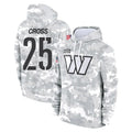 W.Commanders #25 Nick Cross Player Arctic Camo Limited Salute to Service Pullover Hoodies Game Ldoa Stitched Jerseys