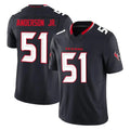 H.Texans #51 Will Anderson Jr. Player Navy Limited Alternate Vapor F.U.S.E. Home Game Ldoa Stitched Jerseys