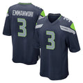 S.Seahawks #3 Nick Emmanwori Player Navy Home Game Ldoa Stitched Jerseys