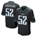 P.Eagles #52 Jonathan Greenard Player Black Home Game Ldoa Stitched Jerseys