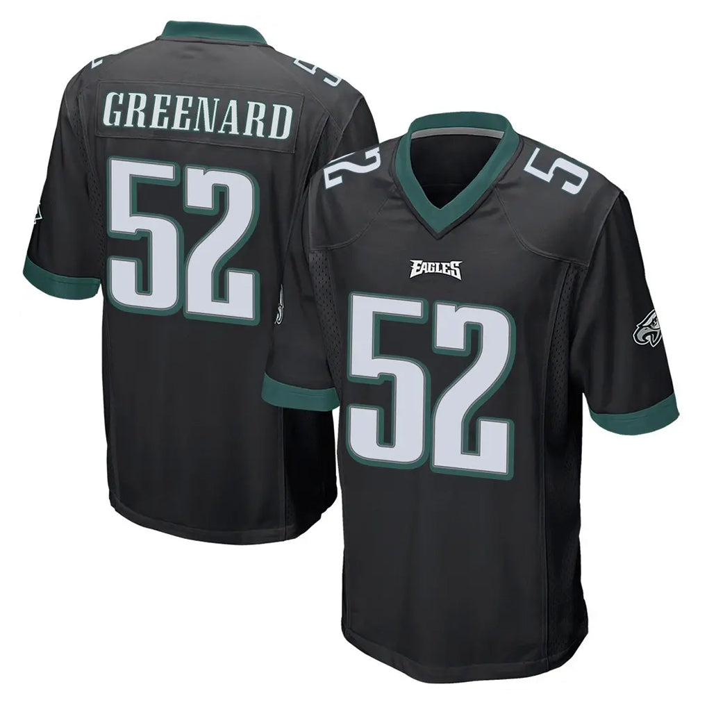 P.Eagles #52 Jonathan Greenard Player Black Home Game Ldoa Stitched Jerseys
