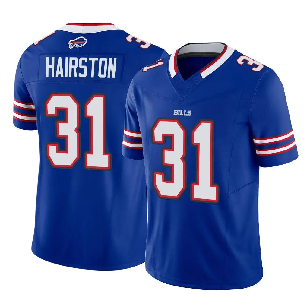 B.Bills #31 Maxwell Hairston Player Royal Vapor F.U.S.E. Limited Home Game Ldoa Stitched Jerseys
