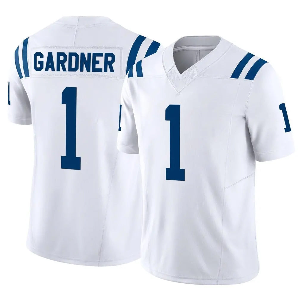 IN.Colts #1 Sauce Gardner Player White Limited Vapor F.U.S.E. Home Game Ldoa Stitched Jerseys