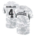 C.Panthers #4 Tetairoa McMillan Player Arctic Camo Salute to Service T-Shirt Hoodies Ldoa Stitched Jerseys