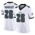 P.Eagles #26 Saquon Barkley Player White Limited Vapor F.U.S.E. Home Game Ldoa Stitched Jerseys