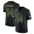 S.Seahawks #14 Sam Darnold Player Black Impact Limited Home Game Ldoa Stitched Jerseys