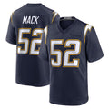 LA.Chargers #52 Khalil Mack Player Navy Alternate Home Game Ldoa Stitched Jerseys