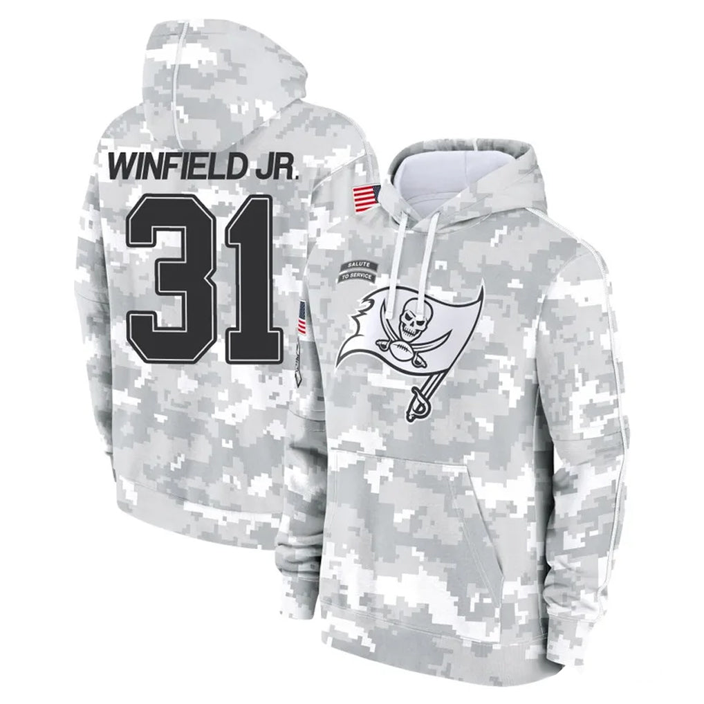 TB.Buccaneers #31 Antoine Winfield Jr. Player Arctic Camo Limited Salute to Service Pullover Hoodies Game Ldoa Stitched Jerseys
