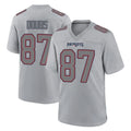 NE.Patriots #87 Romeo Doubs Player Gray Fashion Limited Home Game Ldoa Stitched Jerseys