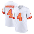 TB.Buccaneers #4 Chase McLaughlin Player White '76 Home Game Ldoa Stitched Jerseys