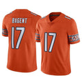 C.Bears #17 Tyson Bagent Player Orange Alternate Vapor Limited Home Game Ldoa Stitched Jerseys