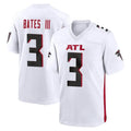 A.Falcons #3 Jessie Bates III Player White Home Game Ldoa Stitched Jerseys