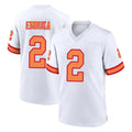 TB.Buccaneers #2 Emeka Egbuka Player White '76 Home Game Ldoa Stitched Jerseys