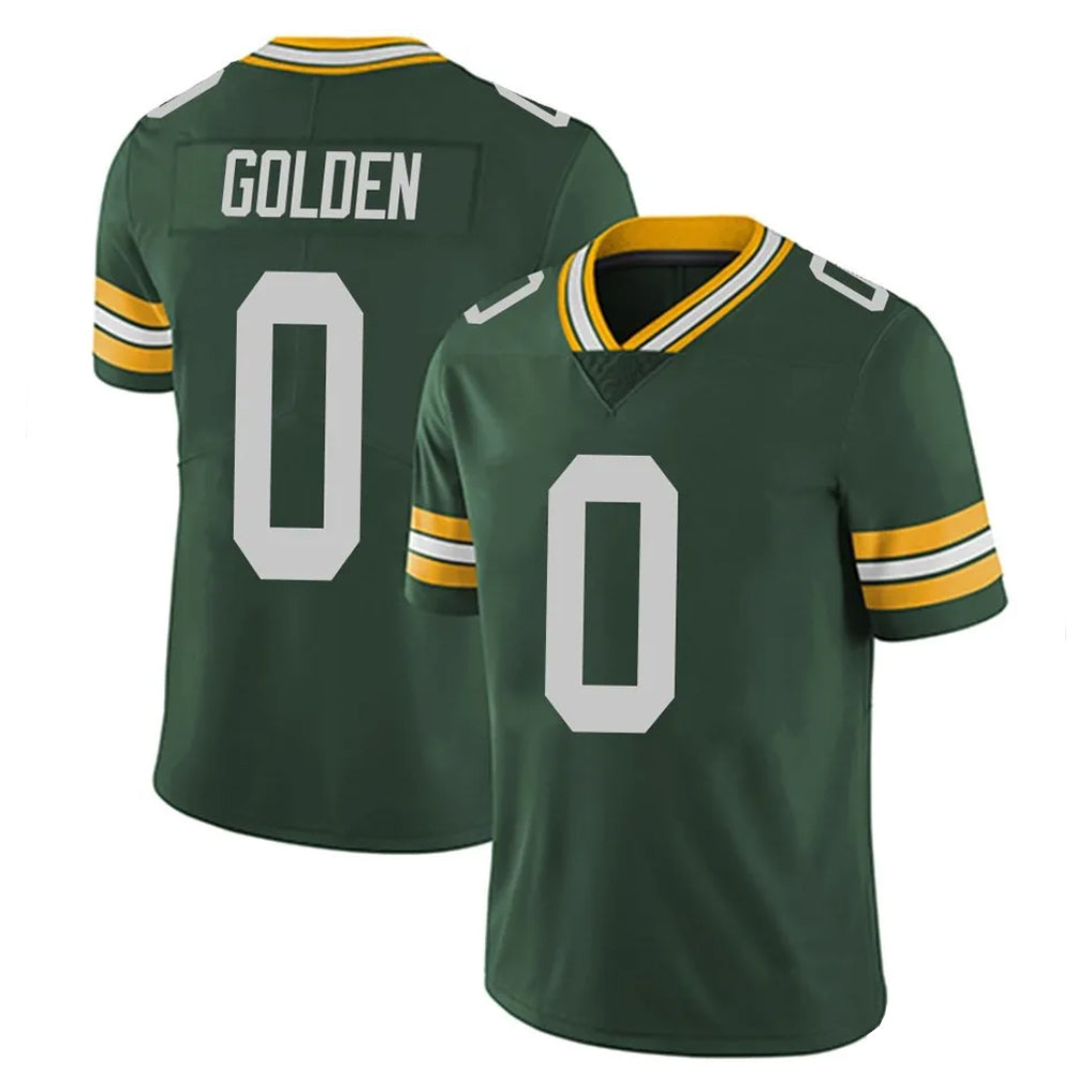 GB.Packers #0 Matthew Golden Player Green Vapor Untouchable Limited Home Game Ldoa Stitched Jerseys
