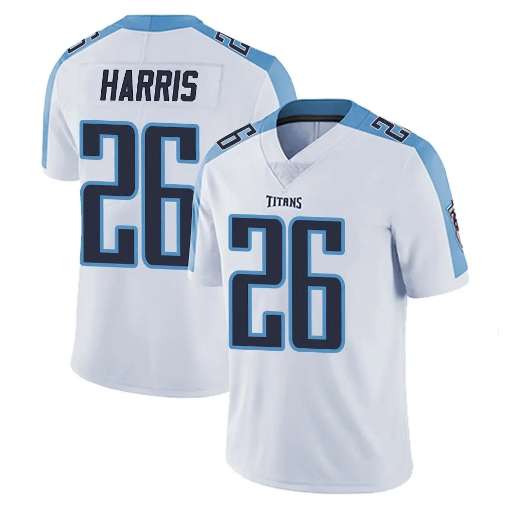 T.Titans #26 Marcus Harris Player White Limited Vapor Untouchable Home Game Ldoa Stitched Jerseys