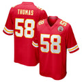KC.Chiefs #58 Derrick Thomas Player Red Home Game Ldoa Stitched Jerseys