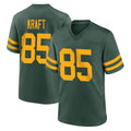 GB.Packers #85 Tucker Kraft Player Green Alternate Home Game Ldoa Stitched Jerseys