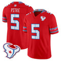 H.Texans #5 Jalen Pitre Player Red 2026 Rivalries Vapor Limited Home Game Ldoa Stitched jerseys