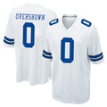 D.Cowboys #0 DeMarvion Overshown Player White Home Game Ldoa Stitched Jerseys