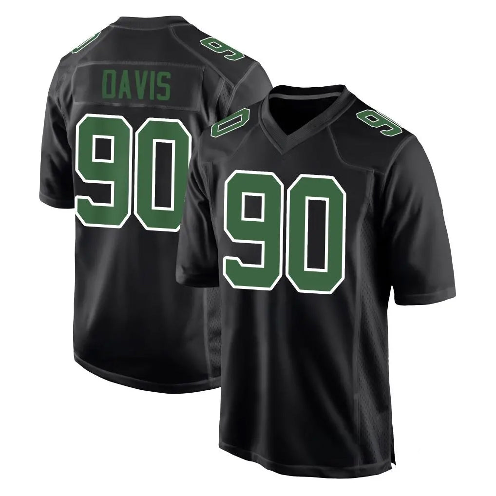 P.Eagles #90 Jordan Davis Player Carbon Green Fashion Home Game Ldoa Stitched Jerseys