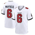 TB.Buccaneers #6 Baker Mayfield Player White Home Game Ldoa Stitched Jerseys