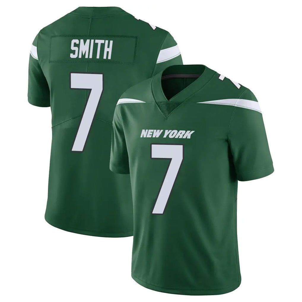 NY.Jets #7 Geno Smith Player Green Limited Vapor Home Game Ldoa Stitched Jerseys