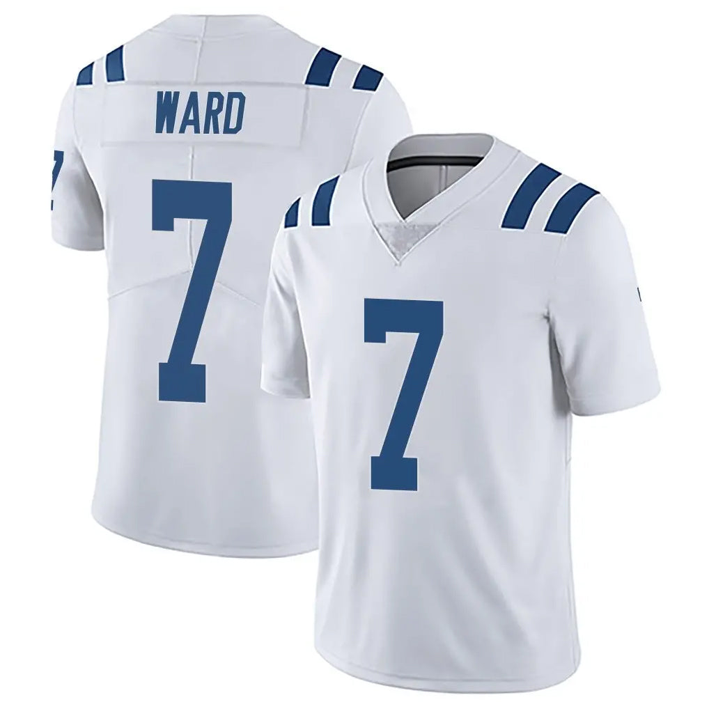IN.Colts #7 Charvarius Ward Sr. Player White Limited Vapor Untouchable Home Game Ldoa Stitched Jerseys