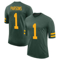 GB.Packers #1 Micah Parsons Player Green Alternate Vapor Home Game Ldoa Stitched Jerseys